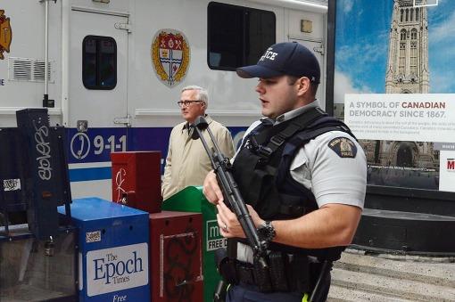 Dos muertos tras el ataque a tiros en el Parlamento de Canadá