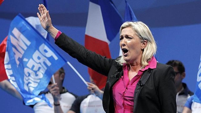 El Frente Nacional encabeza la intención de voto en Francia