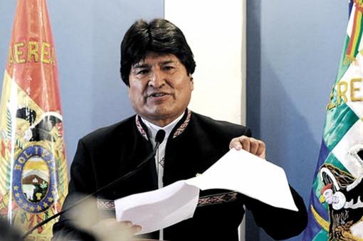 Evo Morales pide una reunión de emergencia de la Unasur para defender a Venezuela