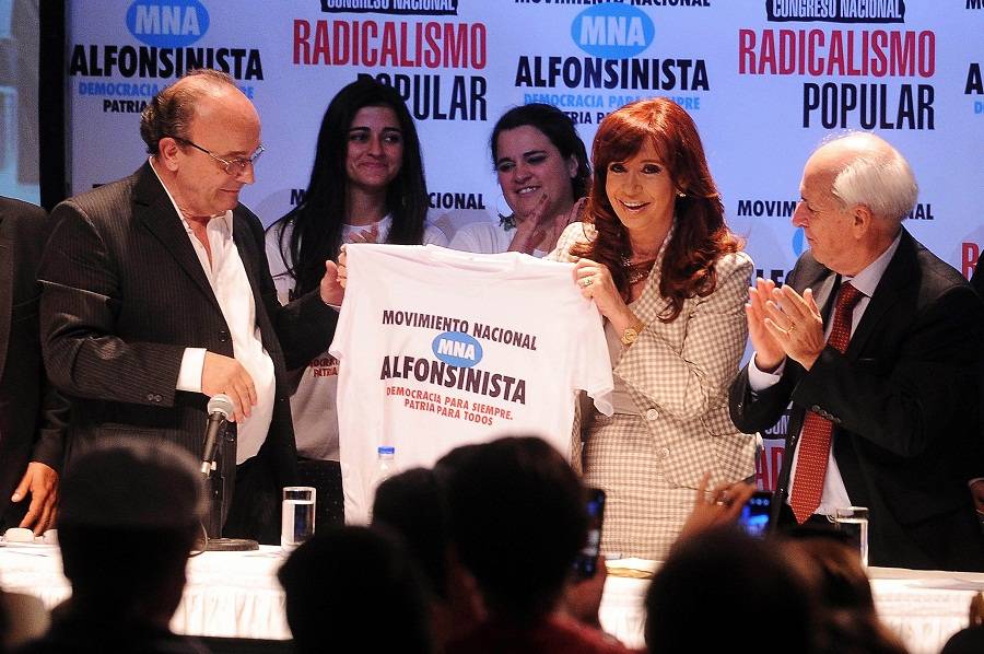 Cristina participó del Congreso del Radicalismo