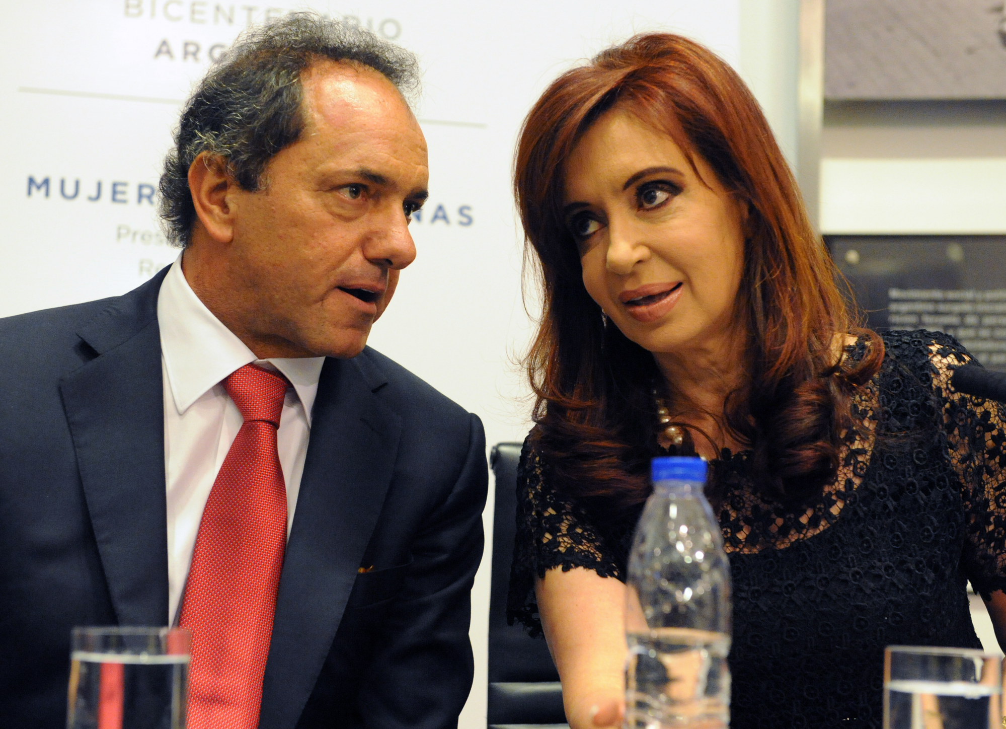 “Scioli será el jefe de la Nación y Cristina del movimiento nacional peronista”
