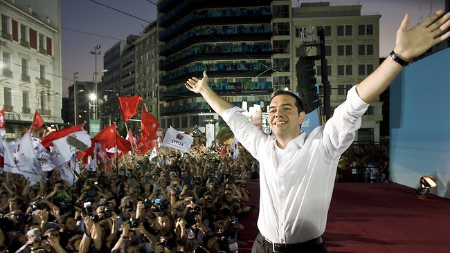 Tras el amplio triunfo electoral, Tsipras pidió acabar con la «lógica neoliberal»