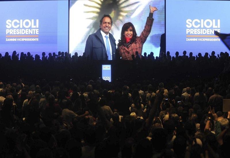 Cristina Kirchner dijo presente en el cierre del FPV