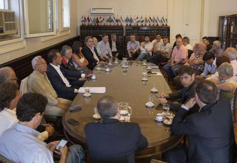 Diputados nacionales del FpV se reunieron con Scioli