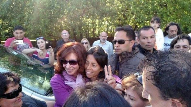 Cristina Kirchner volvió a las redes sociales con fotos y vídeos desde El Calafate