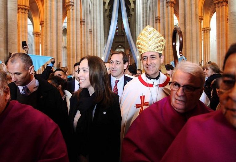 Nuevo gesto de Vidal contra el aborto: se reunió con el arzobispo de La Plata