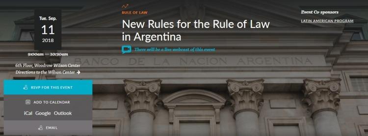 El Gobierno presenta la reforma del Código Penal en Estados Unidos antes que en Argentina