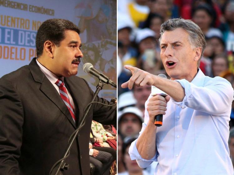 «Que Macri se ponga los patines», la chicana de Maduro para pronosticar una derrota de Macri en octubre