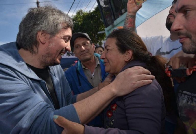 Máximo desembarcó en Quilmes para respaldar la candidatura de Mayra Mendoza