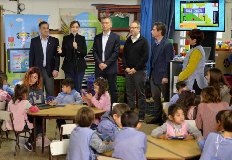 Vidal y Macri se mostraron juntos en un municipio PRO del Conurbano