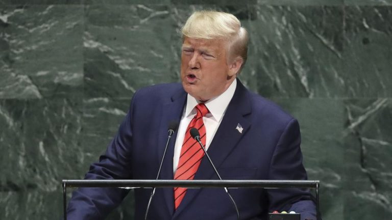 Trump en la ONU: fronteras cerradas y sanciones contra Irán