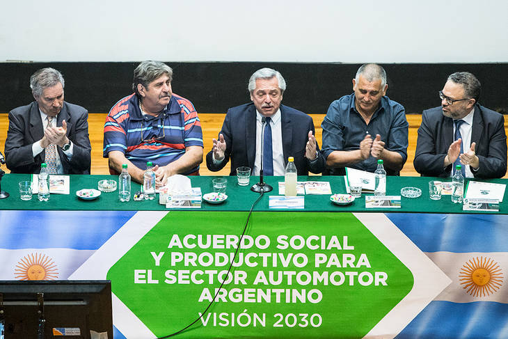 Alberto Fernández: “En esta Argentina tienen lugar los que producen y los que trabajan”