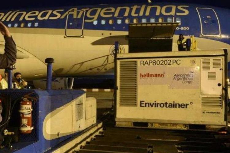 Argentina superará las 22 millones de dosis recibidas este fin de semana