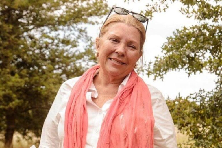 Carrió arremetió contra Luis Caputo por la crisis del Garrahan: «Vas a terminar preso»