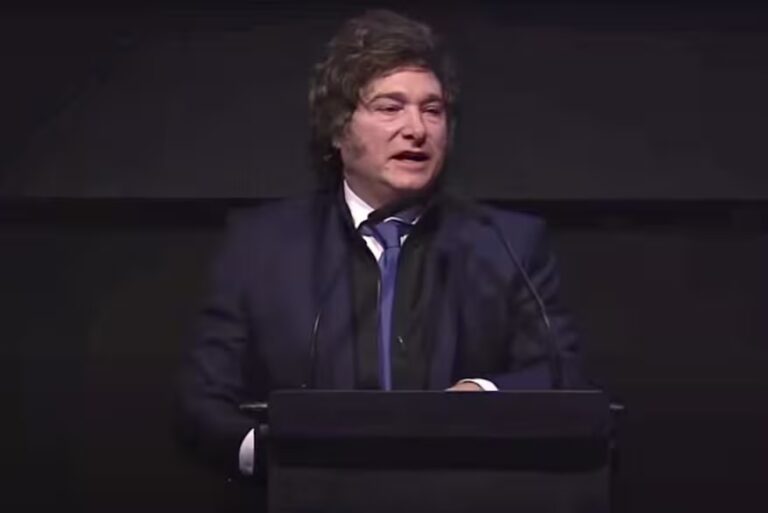 Fuerte discurso de Milei en territorio bonaerense: “LLA es el único vehículo de cambio»