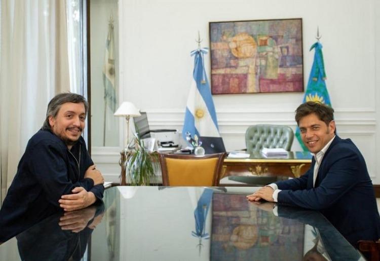 Máximo respaldó a Kicillof por la negociación de la deuda